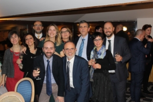 Il team di Broking & Consulting, organizzatrice dell'evento sulla comunicazione in sanità